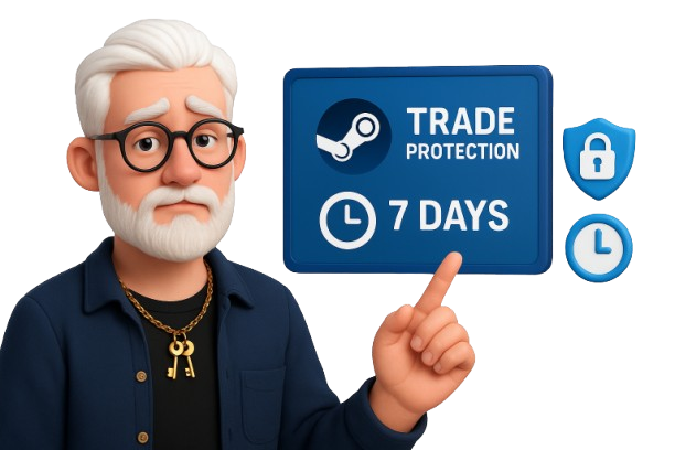 Trade Protection — предмет доступен к обмену через 7 дней